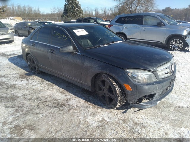 MERCEDES-BENZ C-CLASS 2011 wddgf8bb3br154054