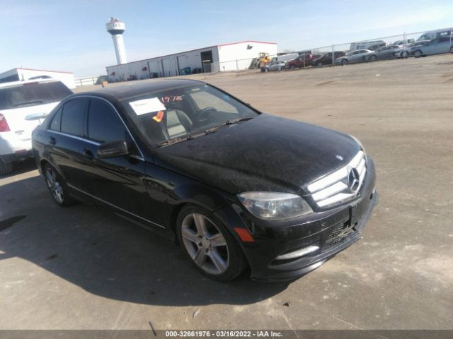 MERCEDES-BENZ C-CLASS 2011 wddgf8bb3br156693