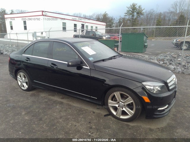 MERCEDES-BENZ C-CLASS 2011 wddgf8bb3br169685