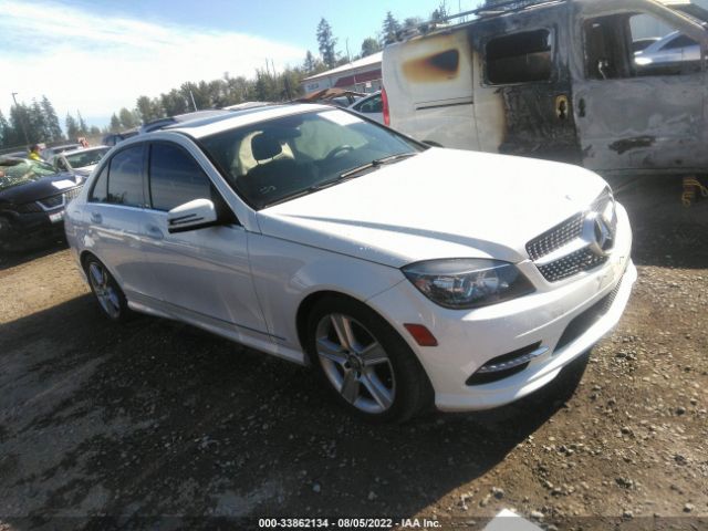 MERCEDES-BENZ C-CLASS 2011 wddgf8bb3br180105