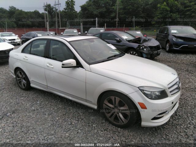 MERCEDES-BENZ C-CLASS 2011 wddgf8bb3br181688