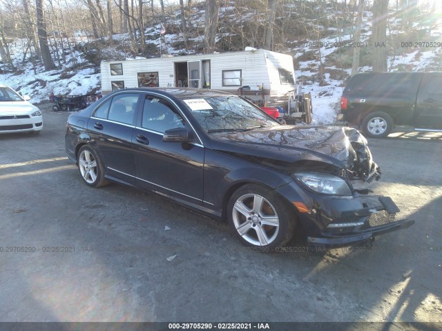 MERCEDES-BENZ C-CLASS 2011 wddgf8bb3br187023