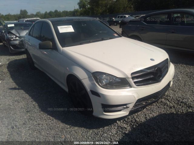 MERCEDES-BENZ C-CLASS 2012 wddgf8bb3cf874411