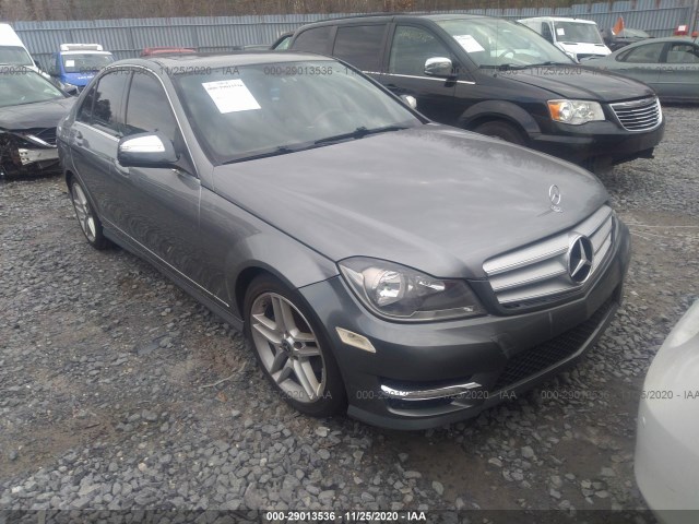 MERCEDES-BENZ C-CLASS 2012 wddgf8bb3cr191137