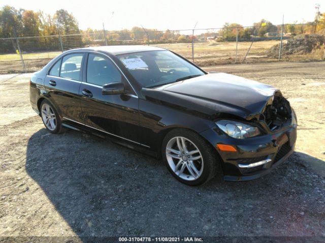 MERCEDES-BENZ C-CLASS 2012 wddgf8bb3cr203853