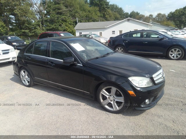 MERCEDES-BENZ C-CLASS 2010 wddgf8bb4af377025