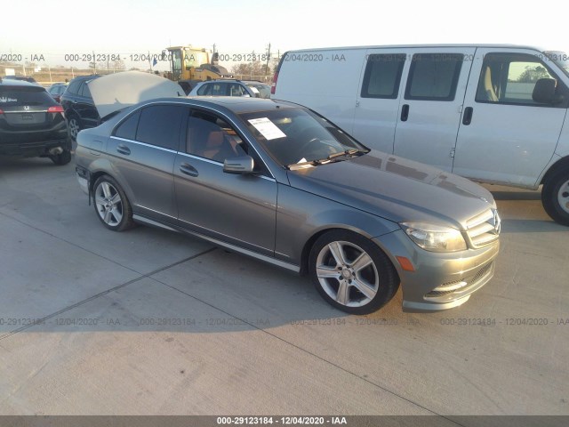 MERCEDES-BENZ C-CLASS 2011 wddgf8bb4br148781