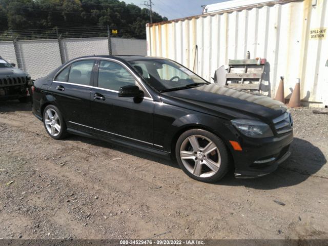 MERCEDES-BENZ C-CLASS 2011 wddgf8bb4br152345