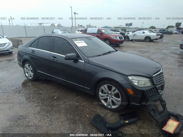 MERCEDES-BENZ C-CLASS 2011 wddgf8bb4br166553