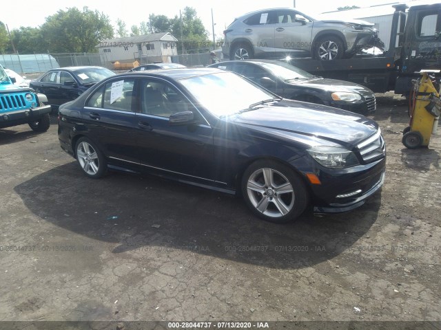 MERCEDES-BENZ C-CLASS 2011 wddgf8bb4br166696