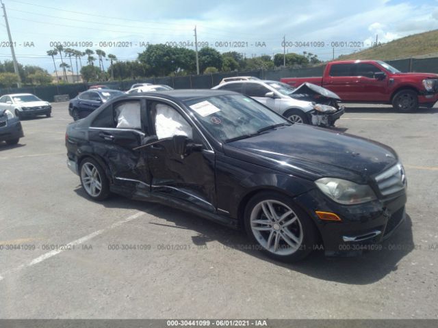 MERCEDES-BENZ C-CLASS 2012 wddgf8bb4ca697073