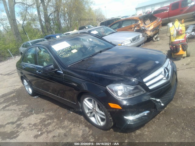 MERCEDES-BENZ C-CLASS 2012 wddgf8bb4ca721369