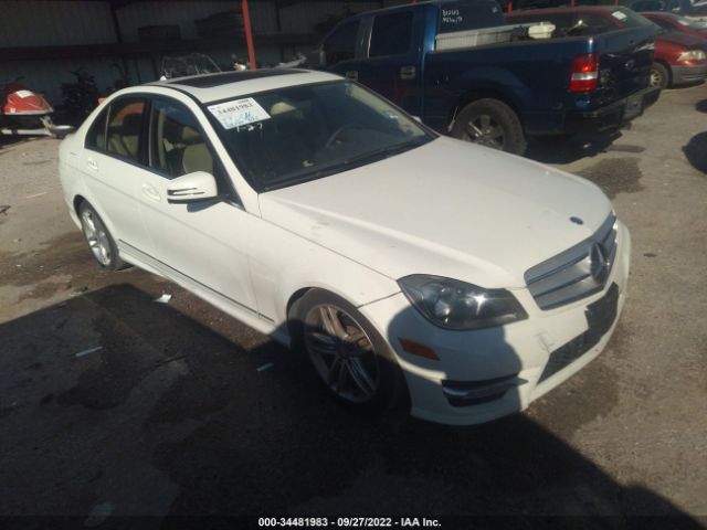 MERCEDES-BENZ C-CLASS 2012 wddgf8bb4cr209547