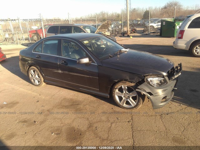 MERCEDES-BENZ C-CLASS 2011 wddgf8bb5br162706