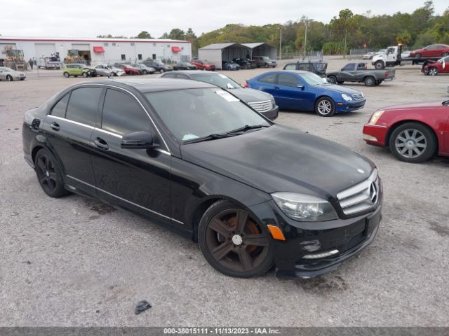 MERCEDES-BENZ C-CLASS 2011 wddgf8bb5br181028