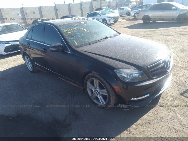 MERCEDES-BENZ C-CLASS 2011 wddgf8bb5br182759