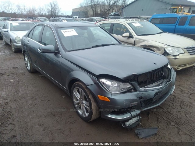 MERCEDES-BENZ C-CLASS 2012 wddgf8bb5ca643538