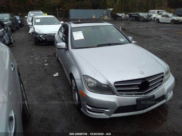 MERCEDES-BENZ C-CLASS 2012 wddgf8bb5ca704676