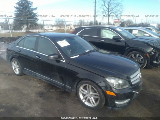 MERCEDES-BENZ C-CLASS 2012 wddgf8bb5ca721638