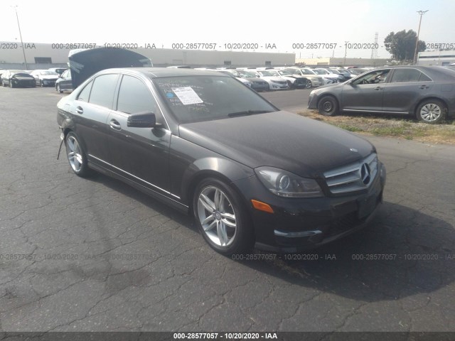 MERCEDES-BENZ C-CLASS 2012 wddgf8bb5cf876614