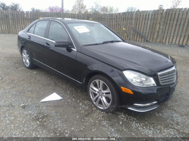 MERCEDES-BENZ C-CLASS 2012 wddgf8bb5cr191236