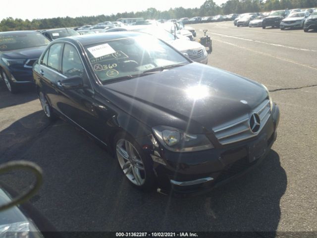 MERCEDES-BENZ C-CLASS 2012 wddgf8bb5cr194685