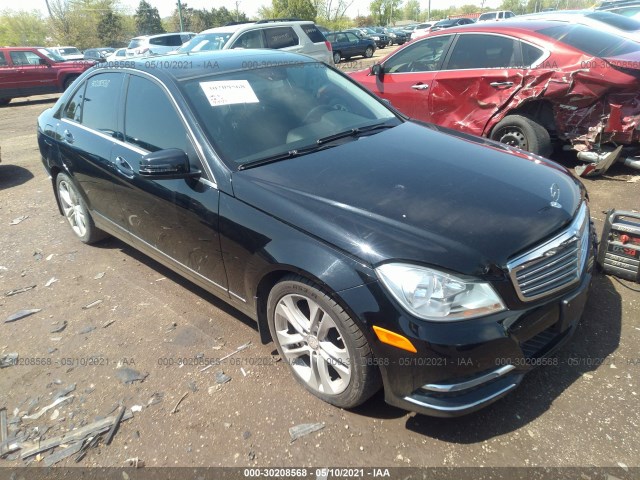 MERCEDES-BENZ C-CLASS 2012 wddgf8bb5cr194704