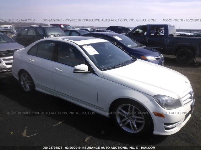 MERCEDES-BENZ C-CLASS 2012 wddgf8bb5cr237485