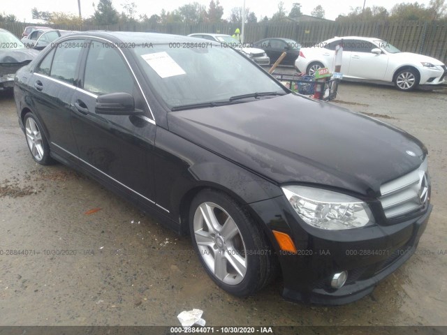 MERCEDES-BENZ C-CLASS 2010 wddgf8bb6ar088503