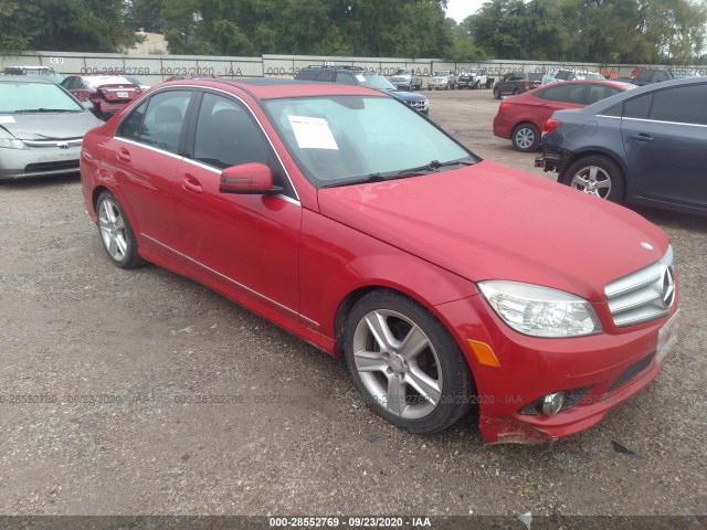 MERCEDES-BENZ C-CLASS 2010 wddgf8bb6ar101329