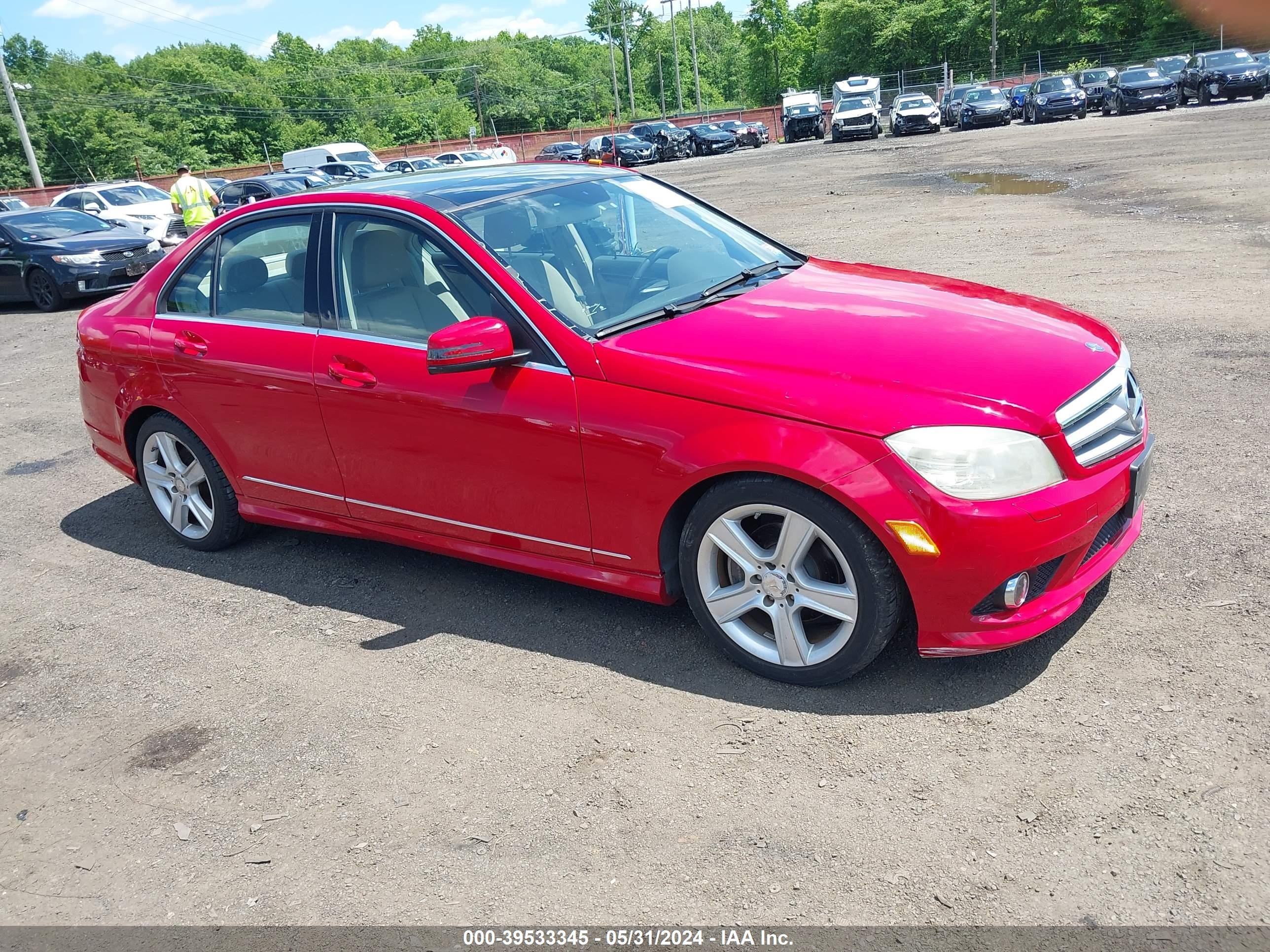 MERCEDES-BENZ C-KLASSE 2010 wddgf8bb6ar103534