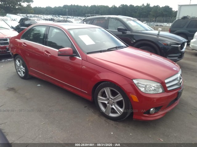 MERCEDES-BENZ C-CLASS 2010 wddgf8bb6ar104179