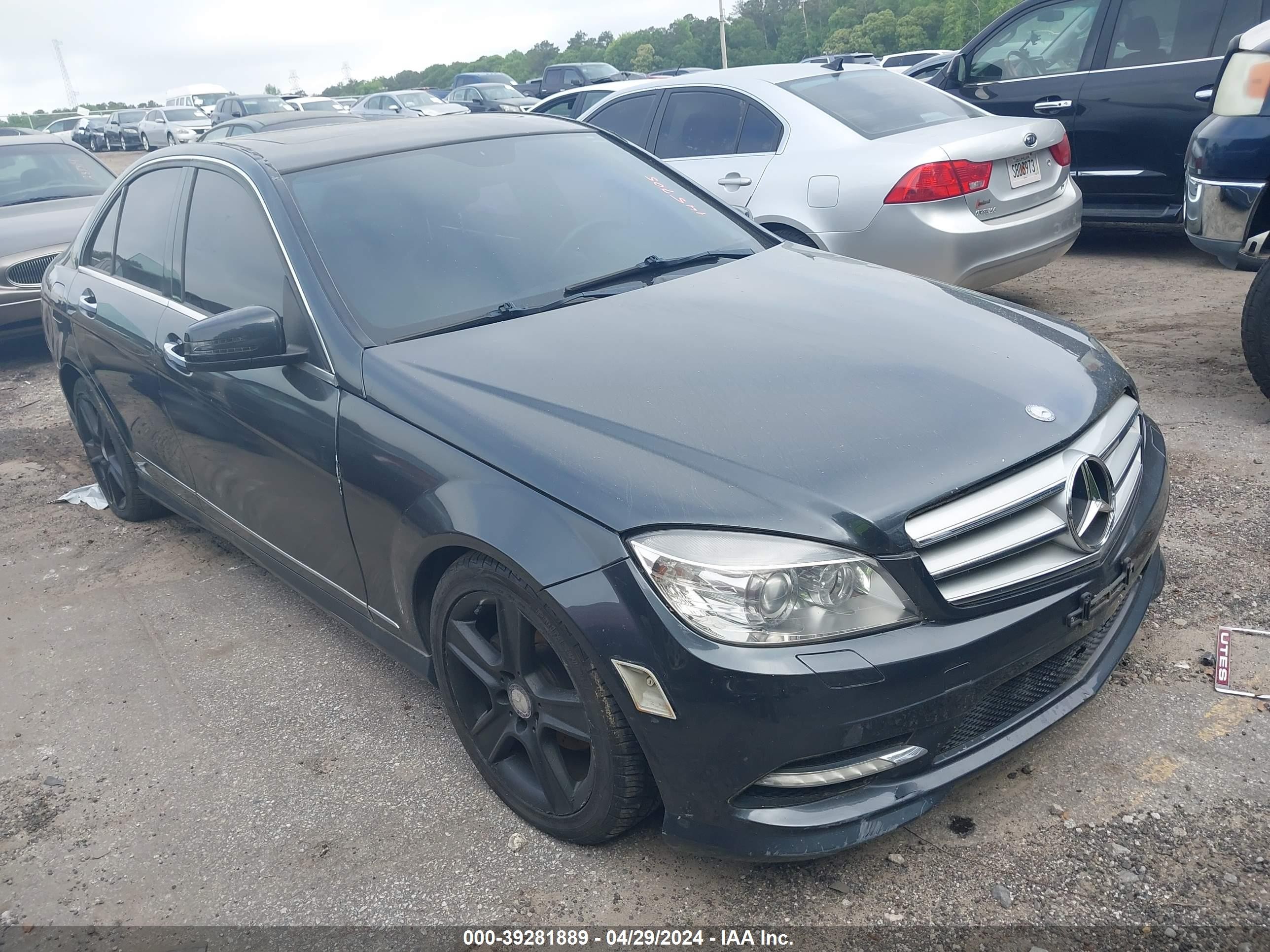 MERCEDES-BENZ C-KLASSE 2011 wddgf8bb6br145705