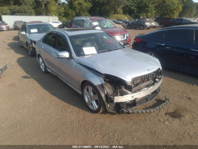 MERCEDES-BENZ C-CLASS 2011 wddgf8bb6br148281