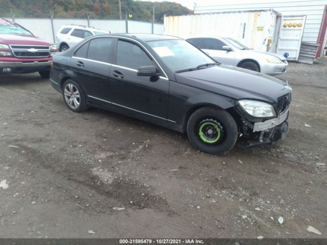 MERCEDES-BENZ C-CLASS 2011 wddgf8bb6br159491