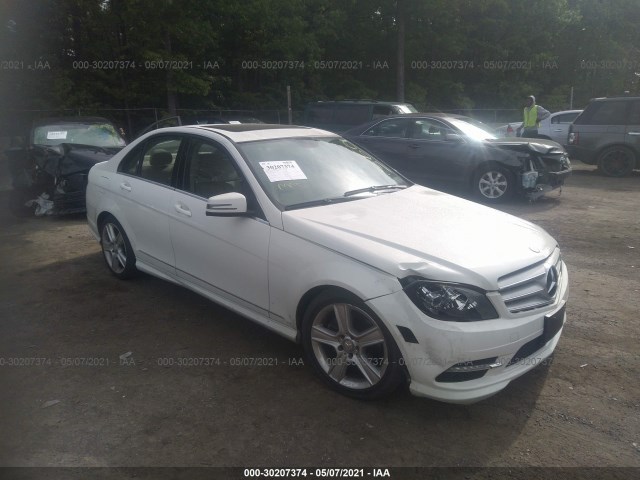 MERCEDES-BENZ C-CLASS 2011 wddgf8bb6br176596