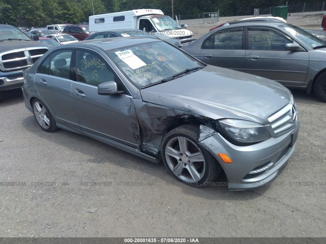 MERCEDES-BENZ C-CLASS 2011 wddgf8bb6br187517