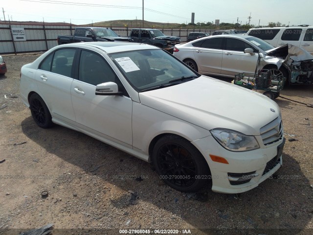 MERCEDES-BENZ C-CLASS 2012 wddgf8bb6ca605817