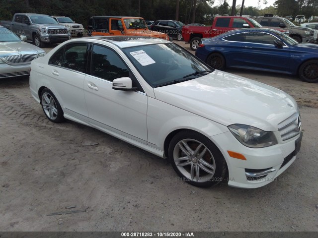 MERCEDES-BENZ C-CLASS 2012 wddgf8bb6ca612833