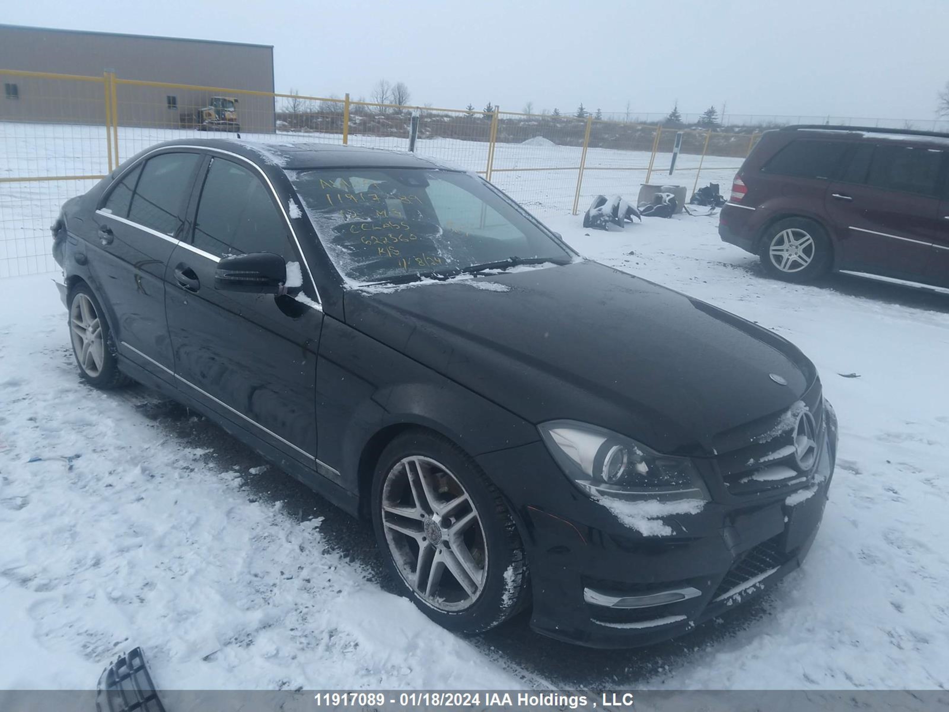 MERCEDES-BENZ C-KLASSE 2012 wddgf8bb6ca622360