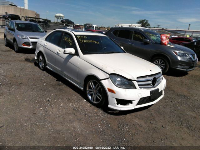 MERCEDES-BENZ C-CLASS 2012 wddgf8bb6ca671123