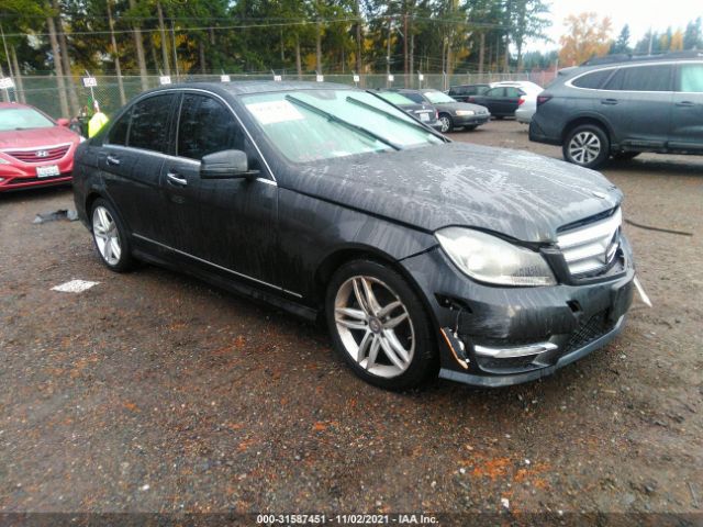 MERCEDES-BENZ C-CLASS 2012 wddgf8bb6ca705125