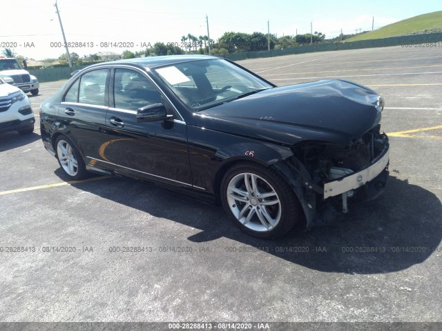 MERCEDES-BENZ C-CLASS 2012 wddgf8bb6ca717694