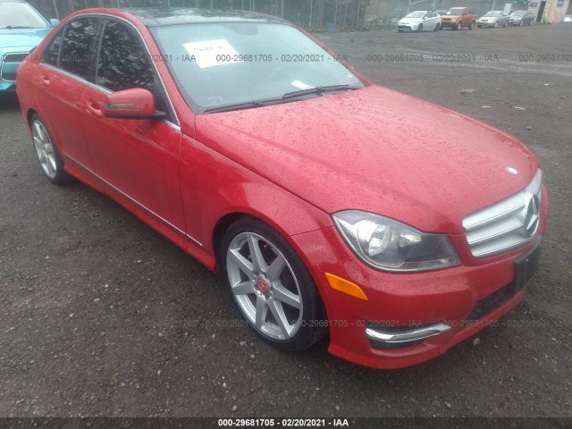 MERCEDES-BENZ C-CLASS 2012 wddgf8bb6cf872412