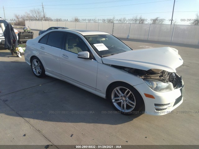 MERCEDES-BENZ C-CLASS 2012 wddgf8bb6cr192542