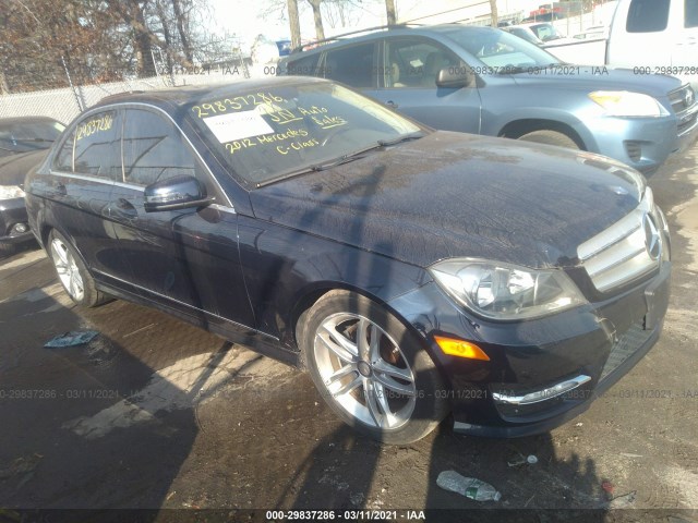 MERCEDES-BENZ C-CLASS 2012 wddgf8bb6cr225975