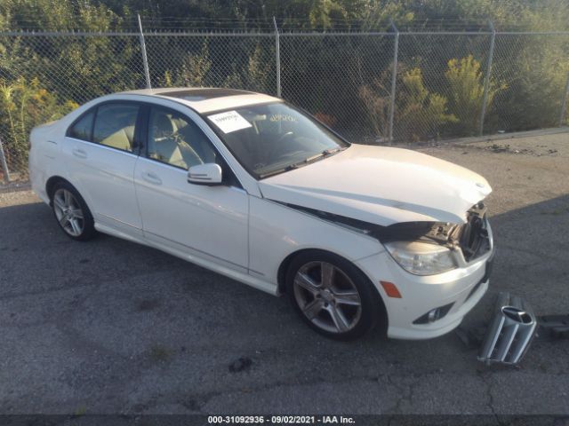 MERCEDES-BENZ C-CLASS 2010 wddgf8bb7ar088672