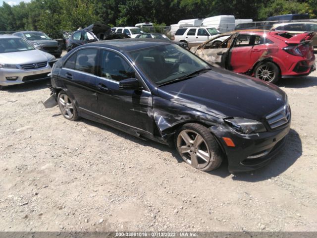 MERCEDES-BENZ C-CLASS 2011 wddgf8bb7br150010