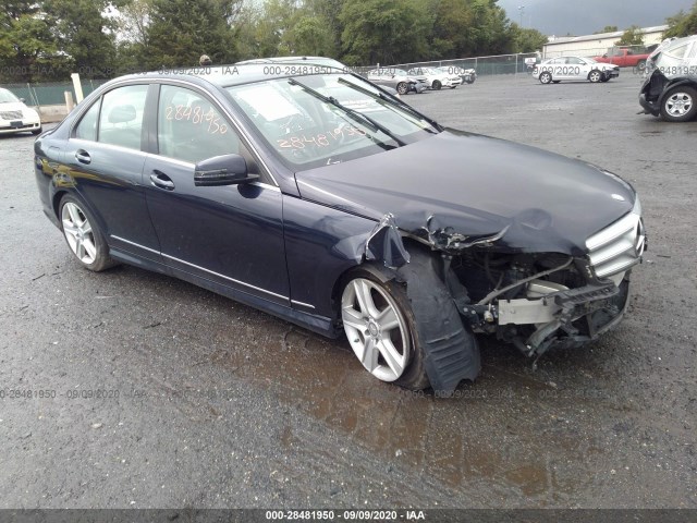 MERCEDES-BENZ C-CLASS 2011 wddgf8bb7br162786