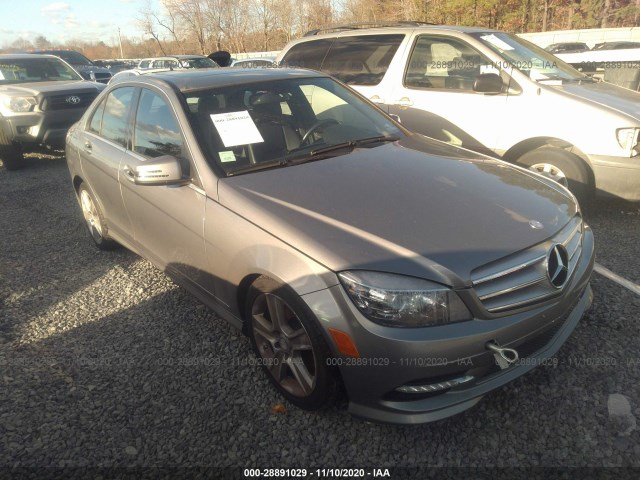 MERCEDES-BENZ C-CLASS 2011 wddgf8bb7br173397